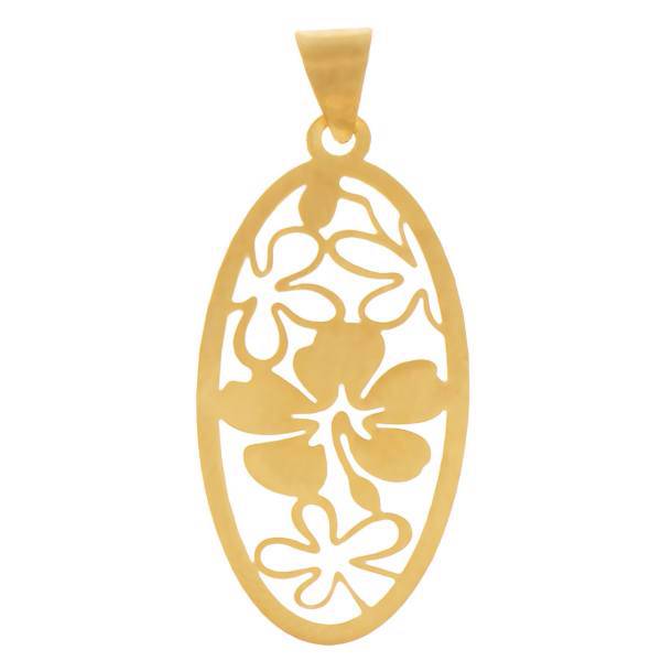 آویز گردنبند طلا 18 عیار ماهک مدل MM0443، Maahak MM0443 Gold Necklace Pendant Plaque