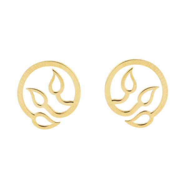 گوشواره طلا 18 عیار ماهک مدل ME0706، Maahak ME0706 Gold Earring