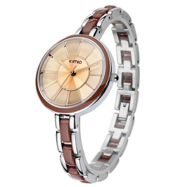 ساعت مچی عقربه ای زنانه کیمیو مدل K495M-Brown