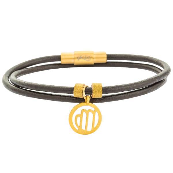 دستبند طلا 18 عیار کیا گالری مدل AB221-6، Kia Gallery AB221-6 Gold Bracelet