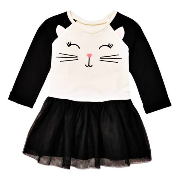 پیراهن دخترانه چیلدرنز پلیس مدل 2070302، Childrens Place 2070302 Girl Dress