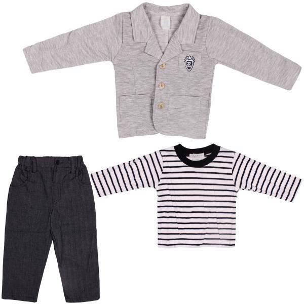 ست لباس پسرانه اوهم و امی مدل 1224، Ohm And Emmy 1224 Baby Boy Clothing Se