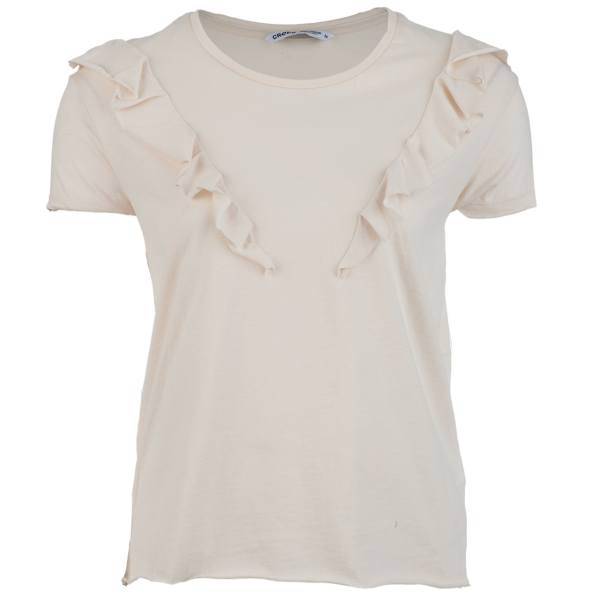 تی شرت زنانه کراپ کد 806243، Cropp 806243 T-Shirt For Women