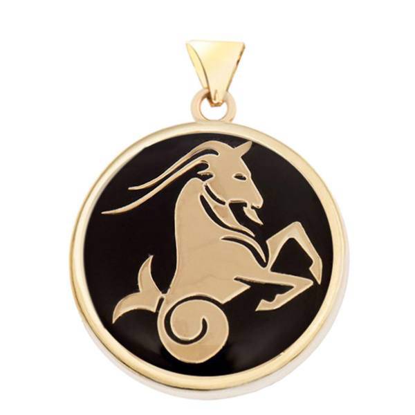 آویز گردنبند طلا 18 عیار مرجان مدل 0118، Marjan 0118 Gold Necklace Pendant Plaque