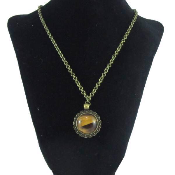 گردنبند مودی سف مدل چشم ببر کد KH10