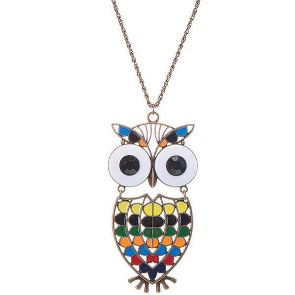 گردنبند میناکاری میو مدل N131، Mio N131 Enamel Necklace