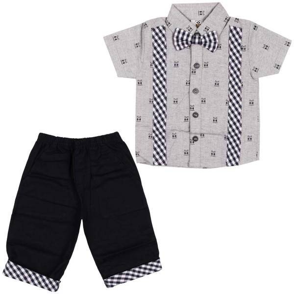 ست لباس پسرانه کوکو مدل 6070-50230، Kookoo 50230-6070 Baby Boy Clothing Set