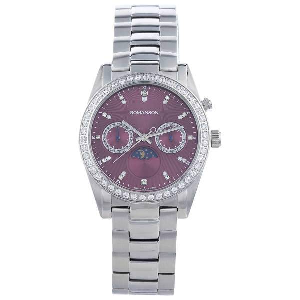 ساعت مچی عقربه ای زنانه رومانسون مدل RM4210QL1WAF2W، Romanson RM4210QL1WAF2W Watch For Women