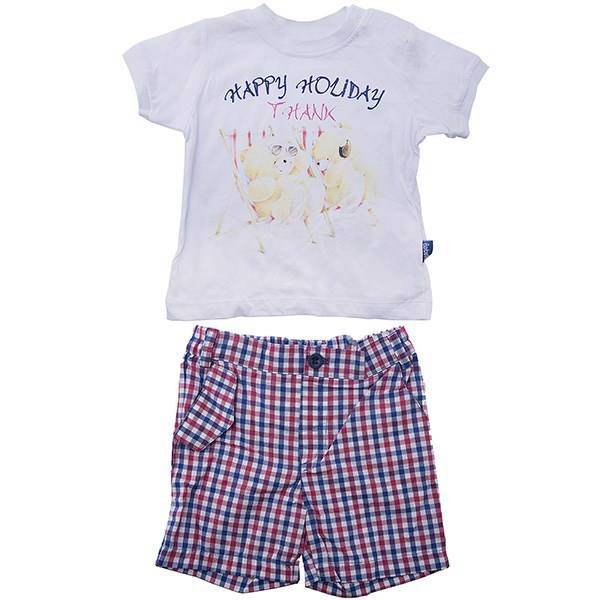 ست لباس پسرانه ببتو مدل K1041RM، Bebetto K1041RM Boys Set