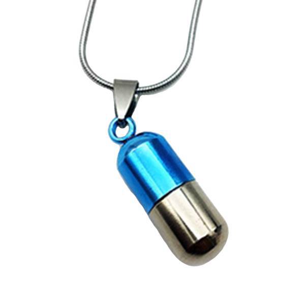 گردنبند کیوسک گالری طرح کپسول مدل M36