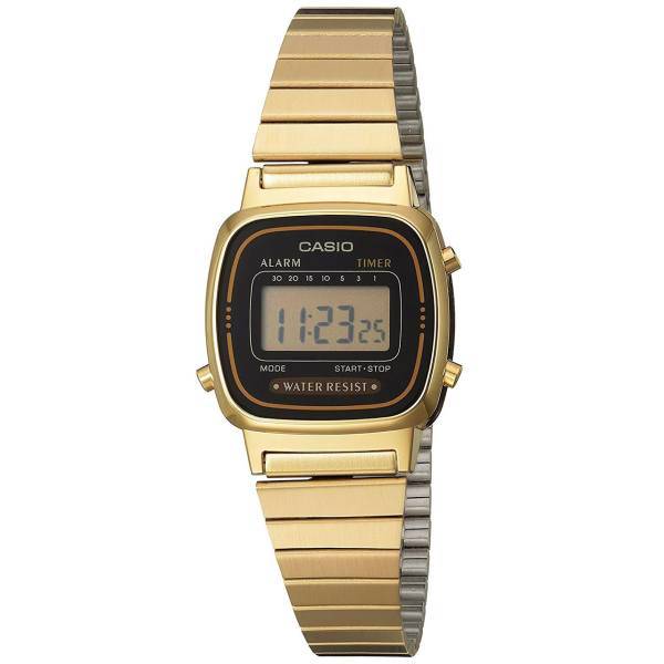 ساعت مچی دیجیتال زنانه کاسیو مدل LA670WGA-1DF، Casio LA670WGA-1DF Digital Watch For Women