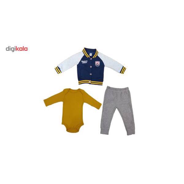 ست لباس پسرانه کارترز مدل 536، Carters 536 Baby Boy Clothing Set