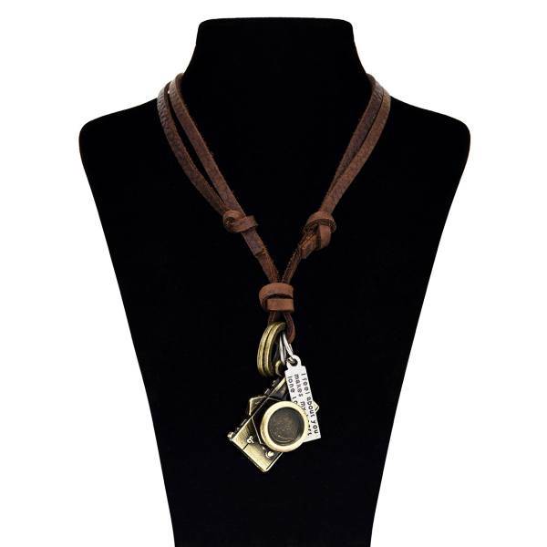 گردنبند چرمی ابلا مدل TN1002، Abella TN1002 Leather Necklace
