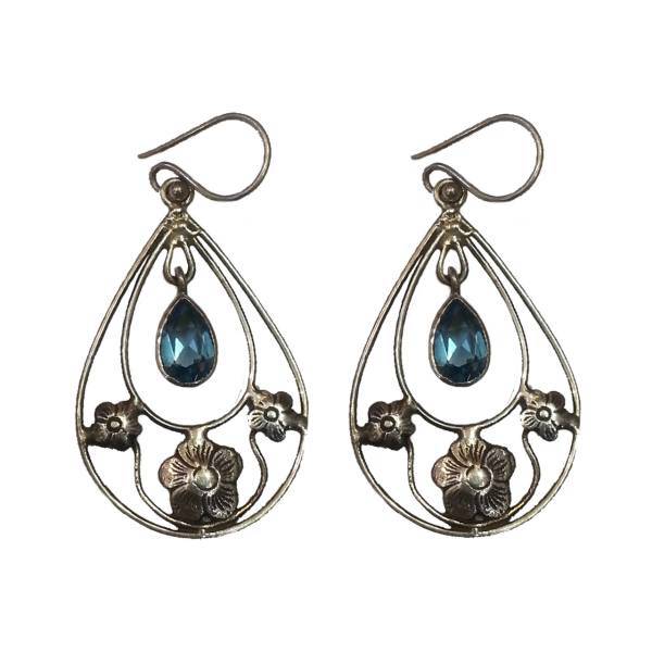 گوشواره نقره گالری مروارید کد 6280