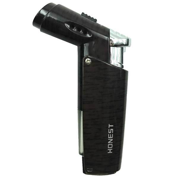 فندک هانست مدل Black Bent، Honest Black Bent Lighter