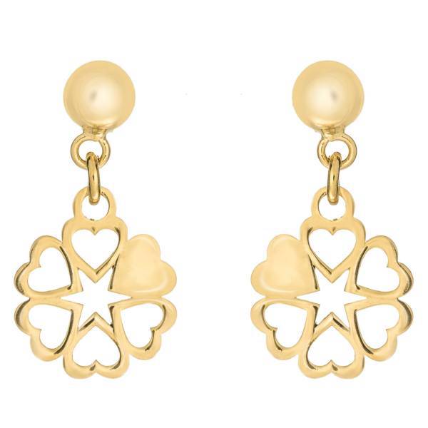 گوشواره طلا 18 عیار رزا مدل EG100، Rosa EG100 Gold Earring