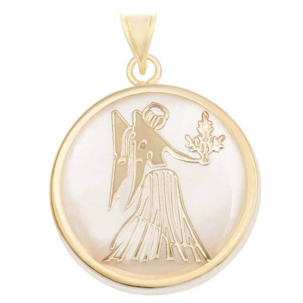 آویز گردنبند طلا 18 عیار شانا مدل N-SG55، Shana N-SG55 Gold Necklace Pendant Plaque