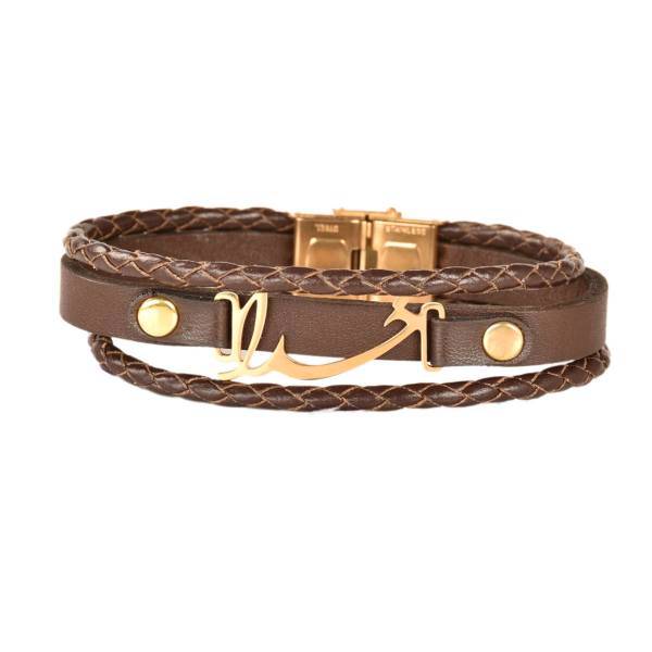 دستبند چرمی کهن چرم مدل BR157-7، Kohan Charm BR157-7 Leather Bracelet