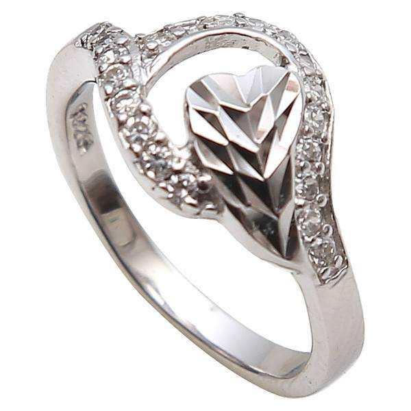 انگشتر نقره شهر جواهر مدل SJ-SR012، Shahrejavaher SJ-SR012 Silver Ring