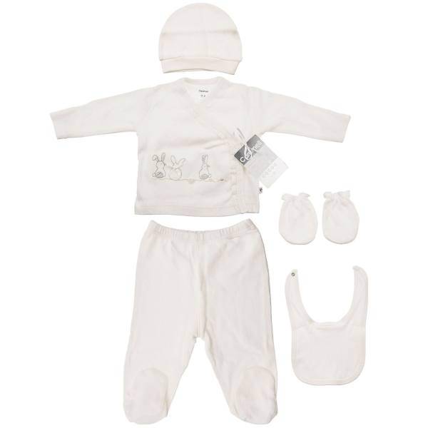 ست لباس نوزادی کارامل مدل ZK2060E، Caramell ZK2060E Baby Clothes Set