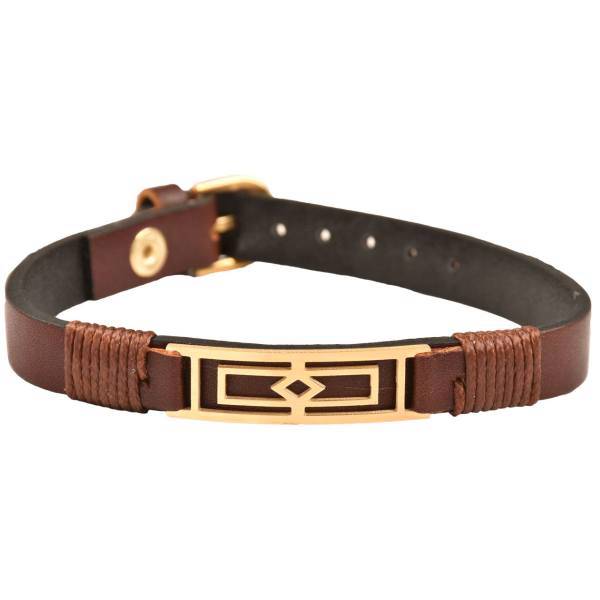 دستبند چرمی کهن چرم مدل BR92-7، Kohan Charm BR92-7 Leather Bracelet