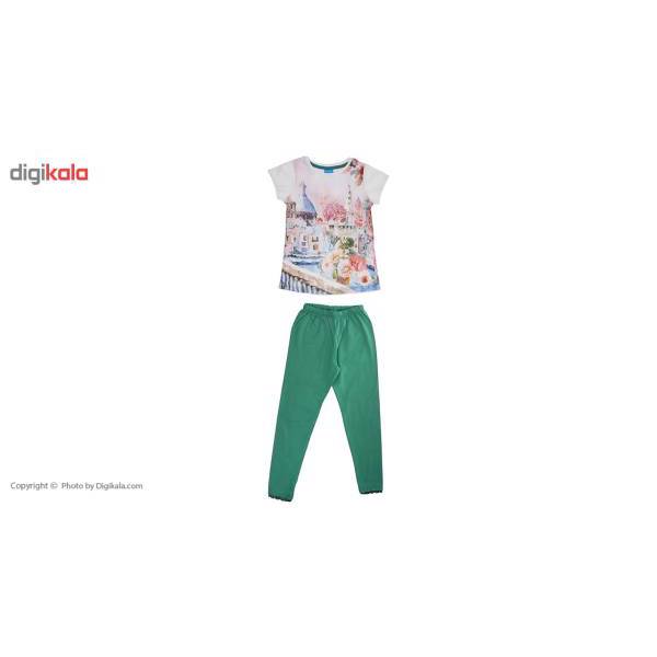 ست لباس دخترانه بنو بنت مدل L038، Beno Bent L038 Girls Clothes Set