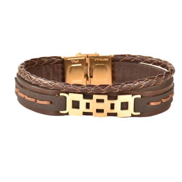 دستبند چرمی کهن چرم مدل BR158-7، Kohan Charm BR158-7 Leather Bracelet