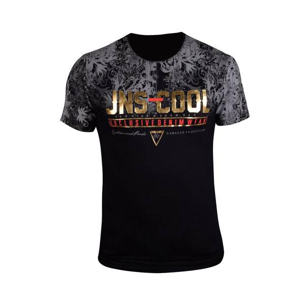 تی شرت مردانه طرح JNS Cool مدل 1006