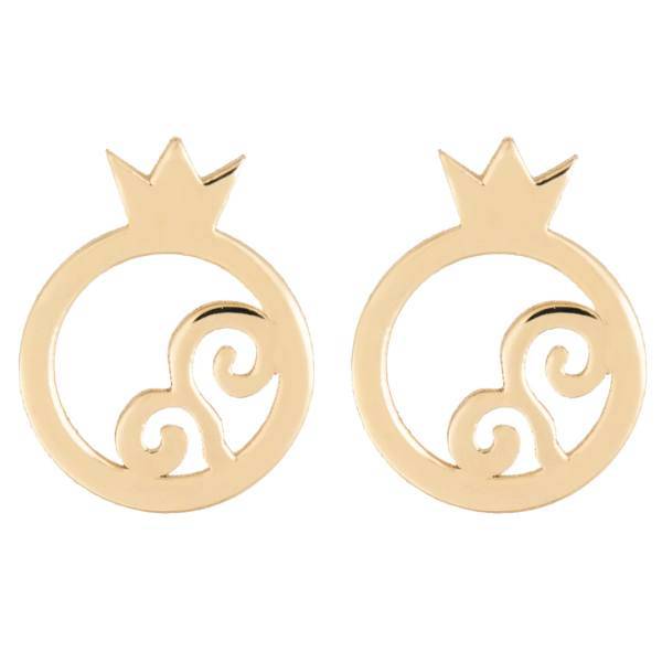 گوشواره طلا 18 عیار رزا مدل EG14، Rosa EG14 Gold Earring