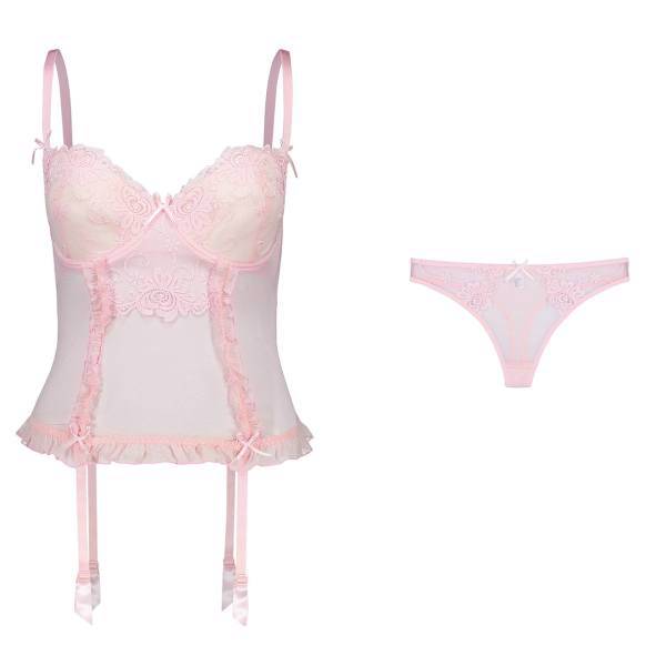 لباس خواب دو تکه زنانه کریس لاین مدل ROSE MARIE، Kris Line ROSE MARIE Two Piece Lingerie For Women