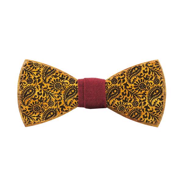 پاپیون چوبی اچ آر دیزاین مدل bw460، HR Design bw460 Bow Tie
