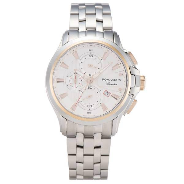 ساعت مچی عقربه ای مردانه رومانسون مدل PM3234HM1JAS6R، Romanson PM3234HM1JAS6R Watch For Men