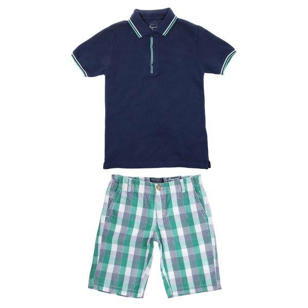 ست پلوشرت و شلوارک پسرانه مایورال مدل MA 3204039، Mayoral MA 3204039 Polo Shirt And Shorts For Boys