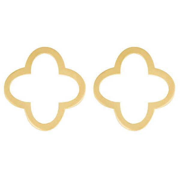 گوشواره طلا 18 عیار پندار گلد مدل GM24، Pendar Gold GM24 Gold Earing