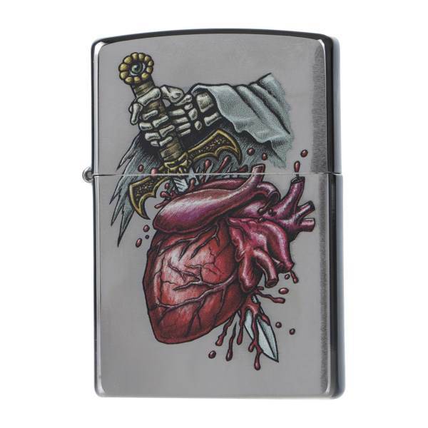 فندک زیپو مدل 29406 Goth، Zippo Metal Goth 29406 Lighter