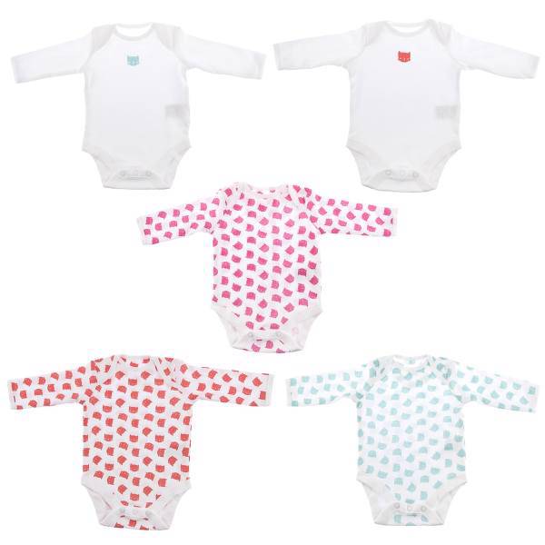 ست زیر دکمه دار آستین بلند مادرکر مدل C6243، Mothercare W047401 Under Button With Long Sleeves Set