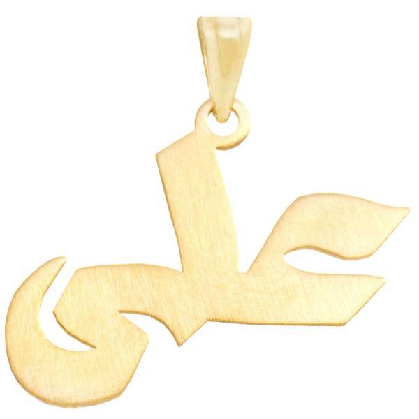 آویز گردنبند طلا 18 عیار ماهک مدل MN0128، Maahak MN0128 Gold Necklace Pendant