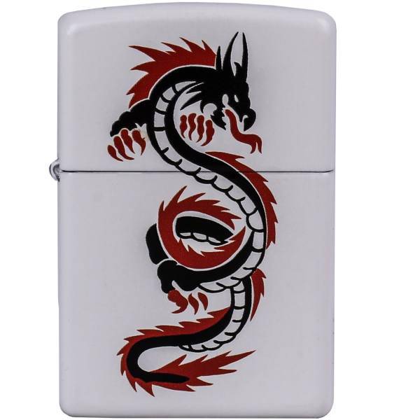 فندک زیپو مدل Deragon کد214، Zippo Deragon 214 Lighter