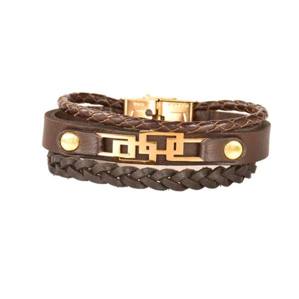 دستبند چرمی کهن چرم مدل BR151-15، Kohan Charm BR151-15 Leather Bracelet