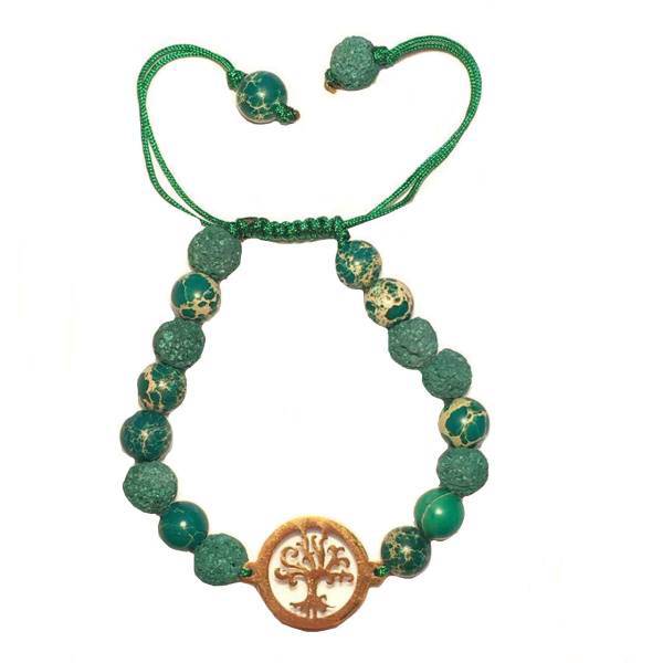 دستبند عود مدل 100083 طرح درخت، Oood 100083 Tree Bracelet