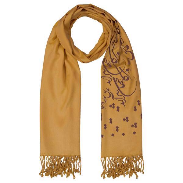 شال چاپی زنانه، Andya Pattern 9 Head Shawl