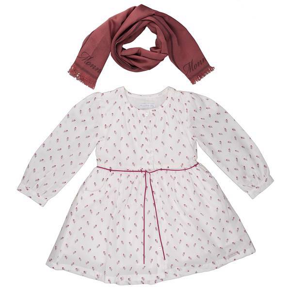 ست لباس دخترانه منا رزا مدل 15170، Monna Rosa 15170 Baby Girl Clothing Set