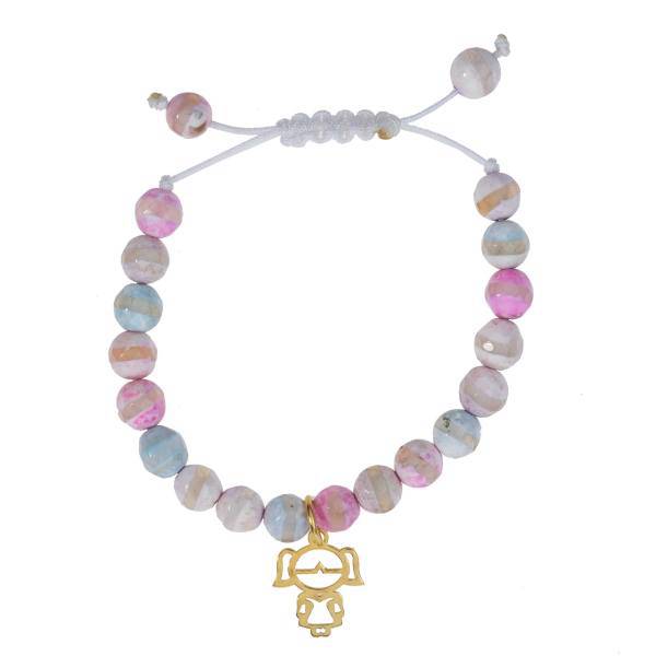 دستبند طلای 18 عیار رزا مدل BS112، Rosa BS112 Gold Bracelet
