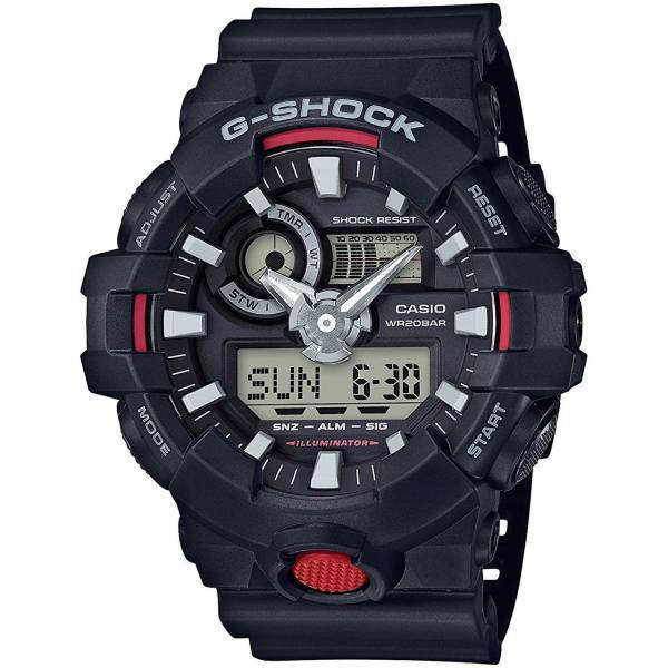 ساعت مچی عقربه ای مردانه کاسیو جی شاک مدل GA-700-1ADR، Casio G-Shock GA-700-1ADR Watch For Men