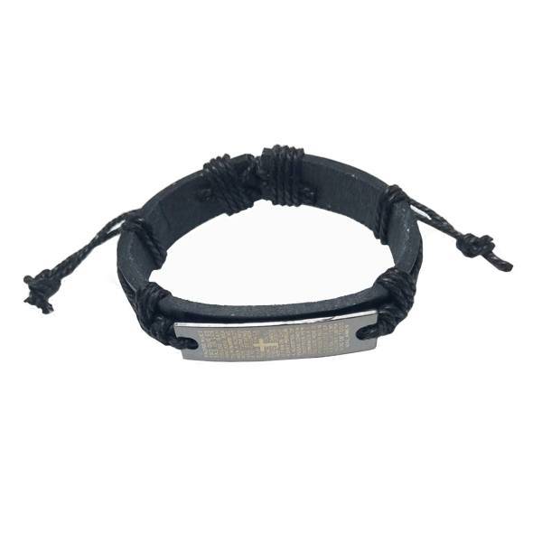 دستبند چرمی الفین مدل el02027، Elfin el02027 Leather Bracelet