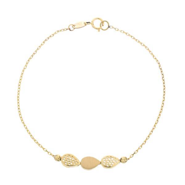 دستبند طلا 18 عیار ماهک مدل MB0396، Maahak MB0396 Gold Bracelet