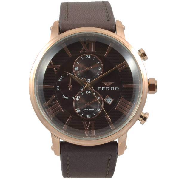 ساعت مچی عقربه ای مردانه فرو مدل F61509-622-C2، FERRO F61509-622-C2 Watch for man