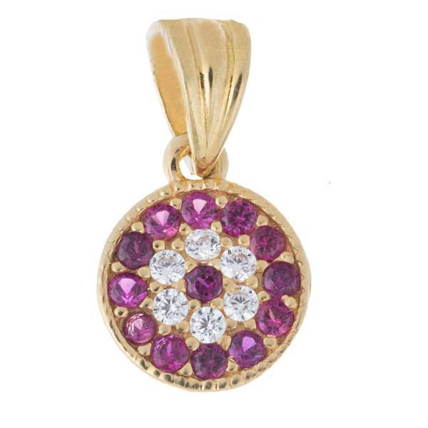 آویز گردنبند طلا 18 عیار ماهک مدل MM0621، Maahak MM0621 Gold Necklace Pendant Plaque