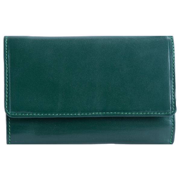 کیف پول زنانه رویال چرم مدل W16-Green