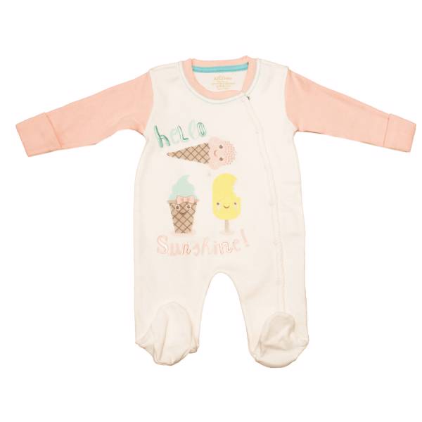 لباس سرهمی عزیز به به مدل 6445، Azizi Bebe 6445 Patch Clothes